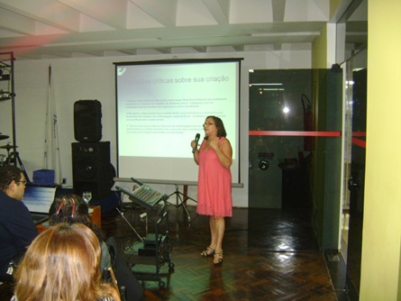 Conferência sobre o Tema de Abertura da Semana, ministrada pela Drª Goreti Lima - “ASSOCIAÇÃO BRASILEIRA  DE ENFERMAGEM: 85 anos de Compromisso Social, Participação e Luta”