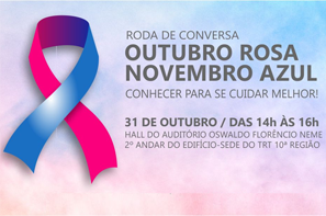 Roda de Conversa Outubro Rosa Novembro Azul